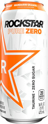 Rockstar Pure Zero Mandarin Orange - 16 oz Can