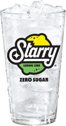 Starry Lemon Lime Zero Sugar - Glass Fountain Cup