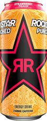 Rockstar Punched Strawberry Peach - 16 oz Can