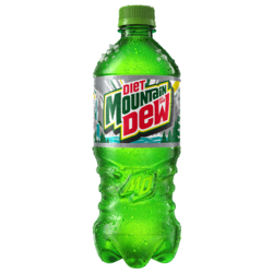 Mountain Dew Diet - 20oz Bottle