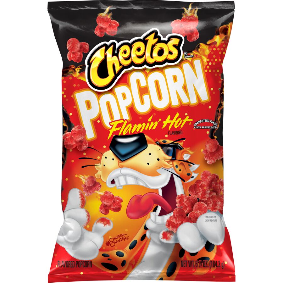 Cheetos® Flamin' Hot® Flavored Popcorn - Shop Now at Snacks.com