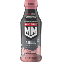 Muscle Milk Protein Shake Slammin Strawberry - 414 ml Bottle