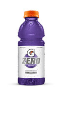 Gatorade G Zero Thirst Quencher Grape - 20 oz Bottle