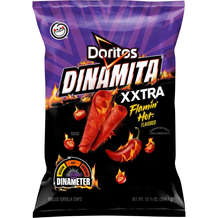 Doritos® Dinamita® Xxtra Flamin Hot Rolled Tortilla Chips