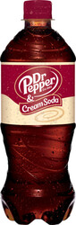 Dr Pepper Cream Soda - 20 oz Bottle