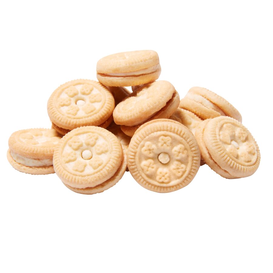 Grandma's® Brand Vanilla Flavored Mini Sandwich Creme Cookies, 6 Count