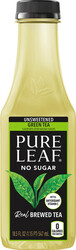 PureLeaf Unsweetened Green Tea - 18.5 oz Bottle