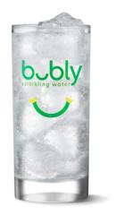 Bubly Sparkling Water Lime - Glass Tumbler