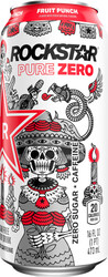 Rockstar Pure Zero Fruit Punch - 16 oz Can