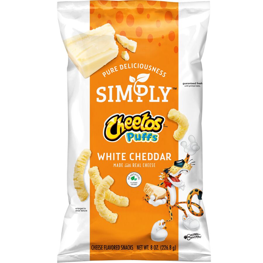 Simply CHEETOS® Puffs White Cheddar Jalapeno Cheese Flavored