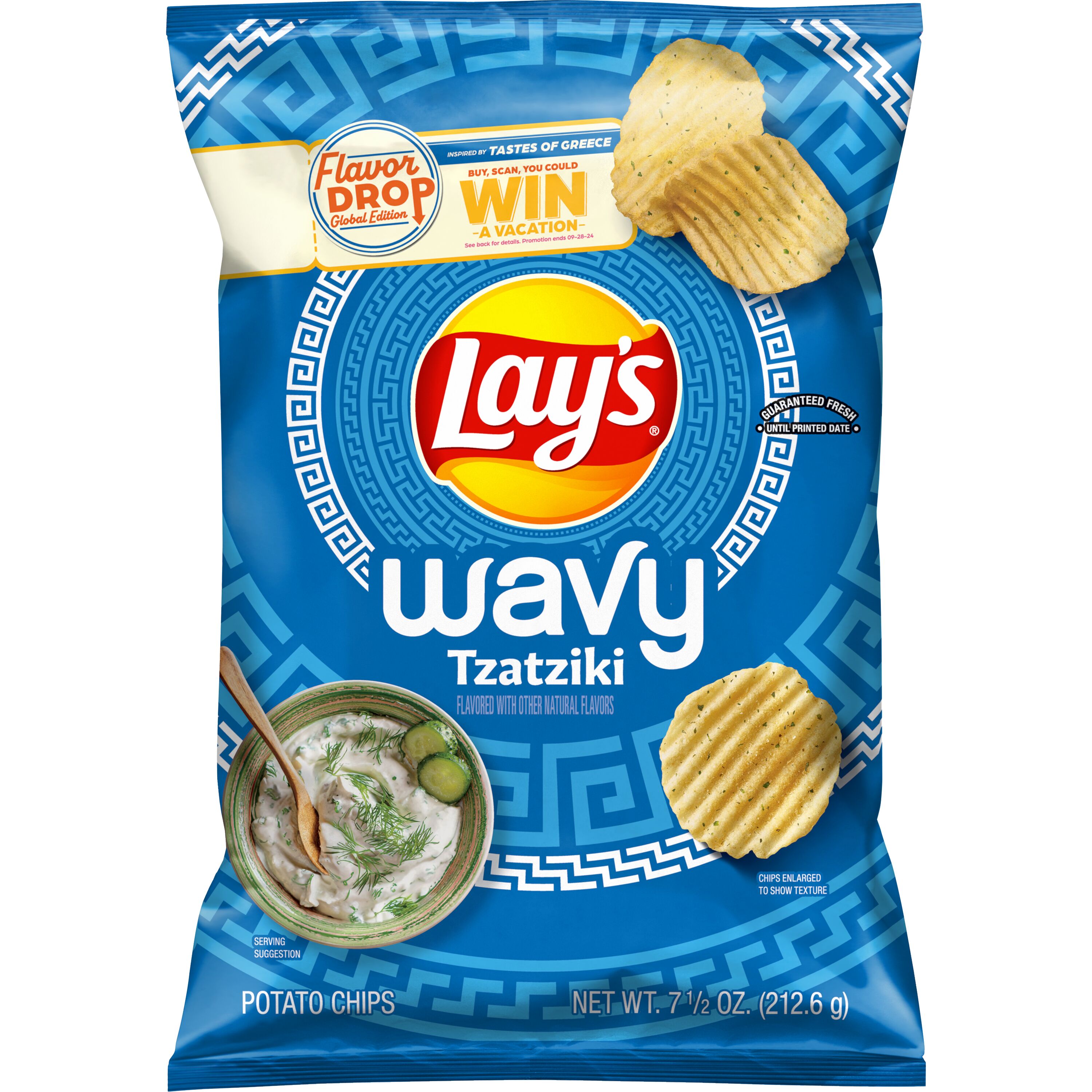 Lay’s® Wavy Tzatziki Flavored Potato Chips