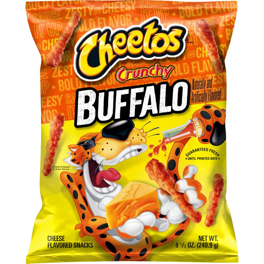 Cheetos® Crunchy Cheddar Jalapeno Flavored Cheese Snacks, 3.25 oz - Food 4  Less
