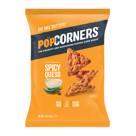 PopCorners Popped Corn Snacks Spicy Queso 3oz
