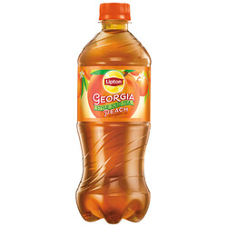 Lipton Georgia Style Iced Tea Peach - 20 oz Bottle