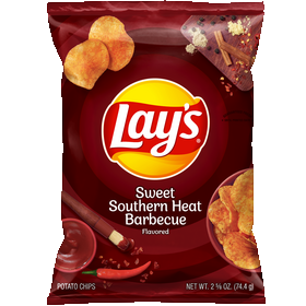 Lay's Sweet Southern Heat Barbecue Flavored Potato Chips - Shop