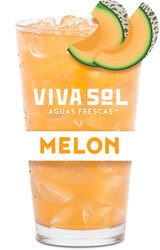 Viva Sol Melon - Glass Fountain Cup