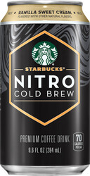 Strabucks Nitro Cold Brew Vanilla Sweet Cream - 9.6 oz Can