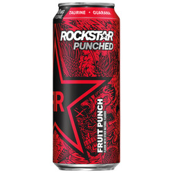 Rockstar Punched Fruit Punch - 16 oz Can