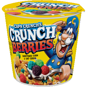 Cap'n Crunch Sweetened Corn & Oat Cereal Crunch Berries 1.30 Oz - Shop ...