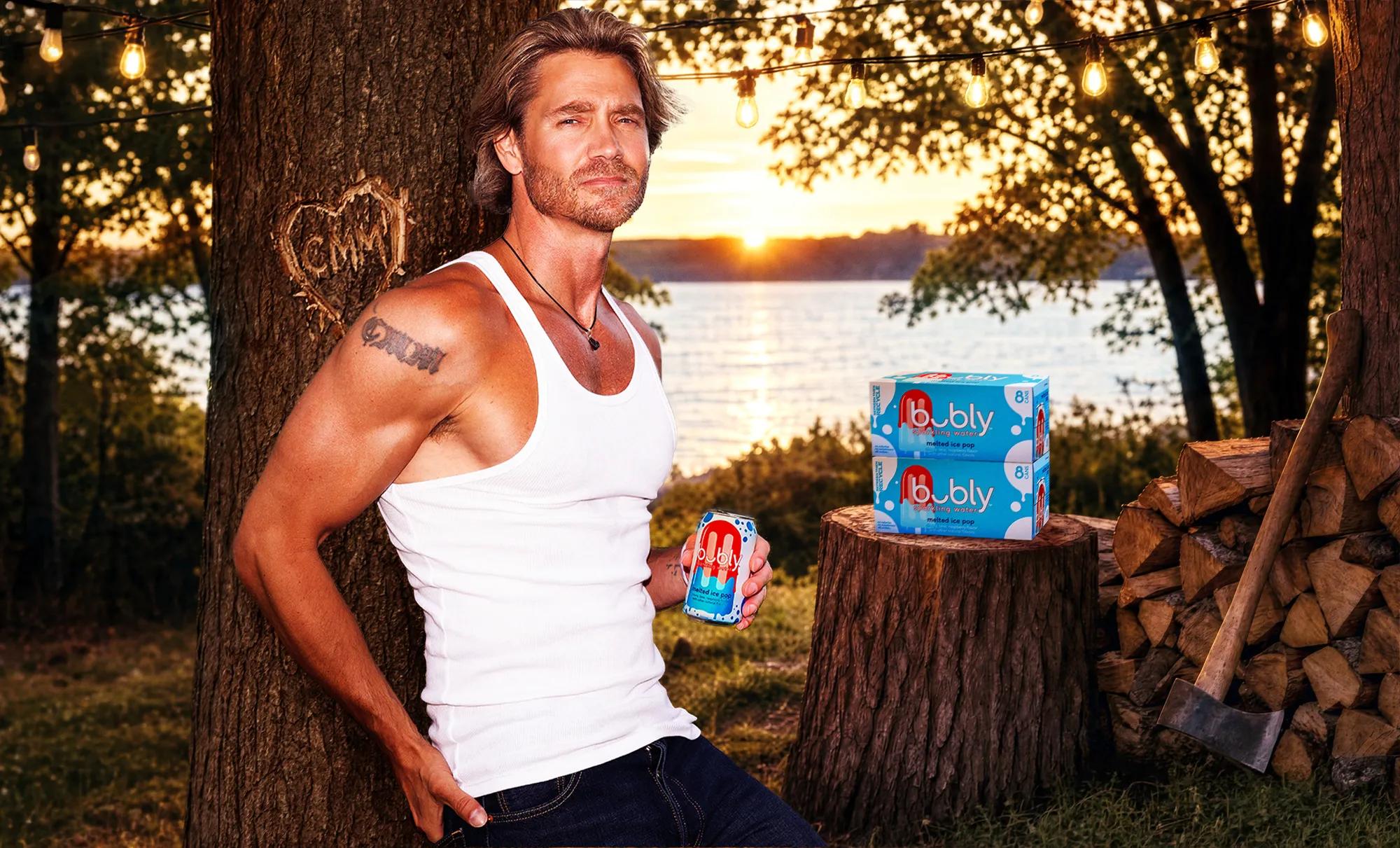 bubly Melted Ice Pop KV - Chad Michael Murray