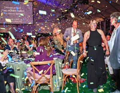 The Perry Family Farm from Alberta, Canada is announced as the Farmer of the Year at PepsiCo's first-ever Global Farmer Awards. (PRNewsfoto/PepsiCo, Inc.)