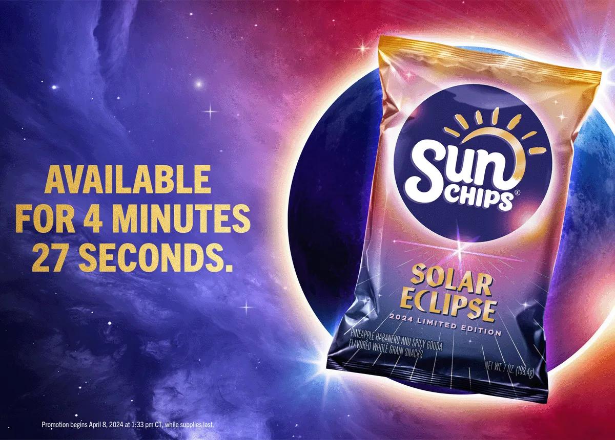 SunChips® celebrates solar event with exclusive eclipse inspired