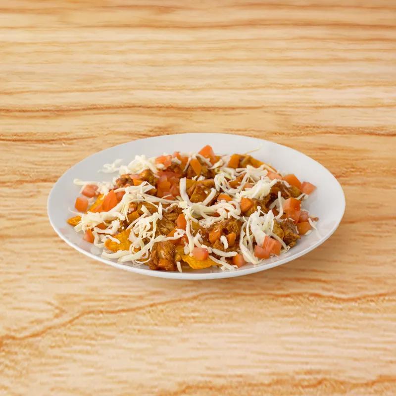 BBQ Chicken Nachos with Doritos Reduced Fat Nacho Cheese Flavored Tortilla Chips
