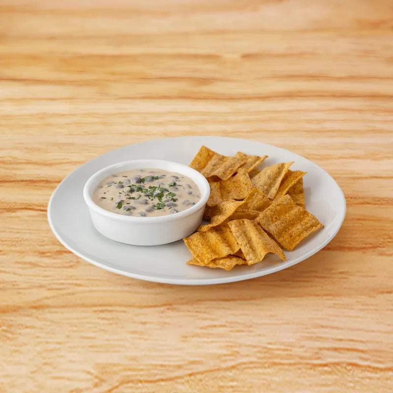 Southwestern Black Bean Dip and Chips with SunChips