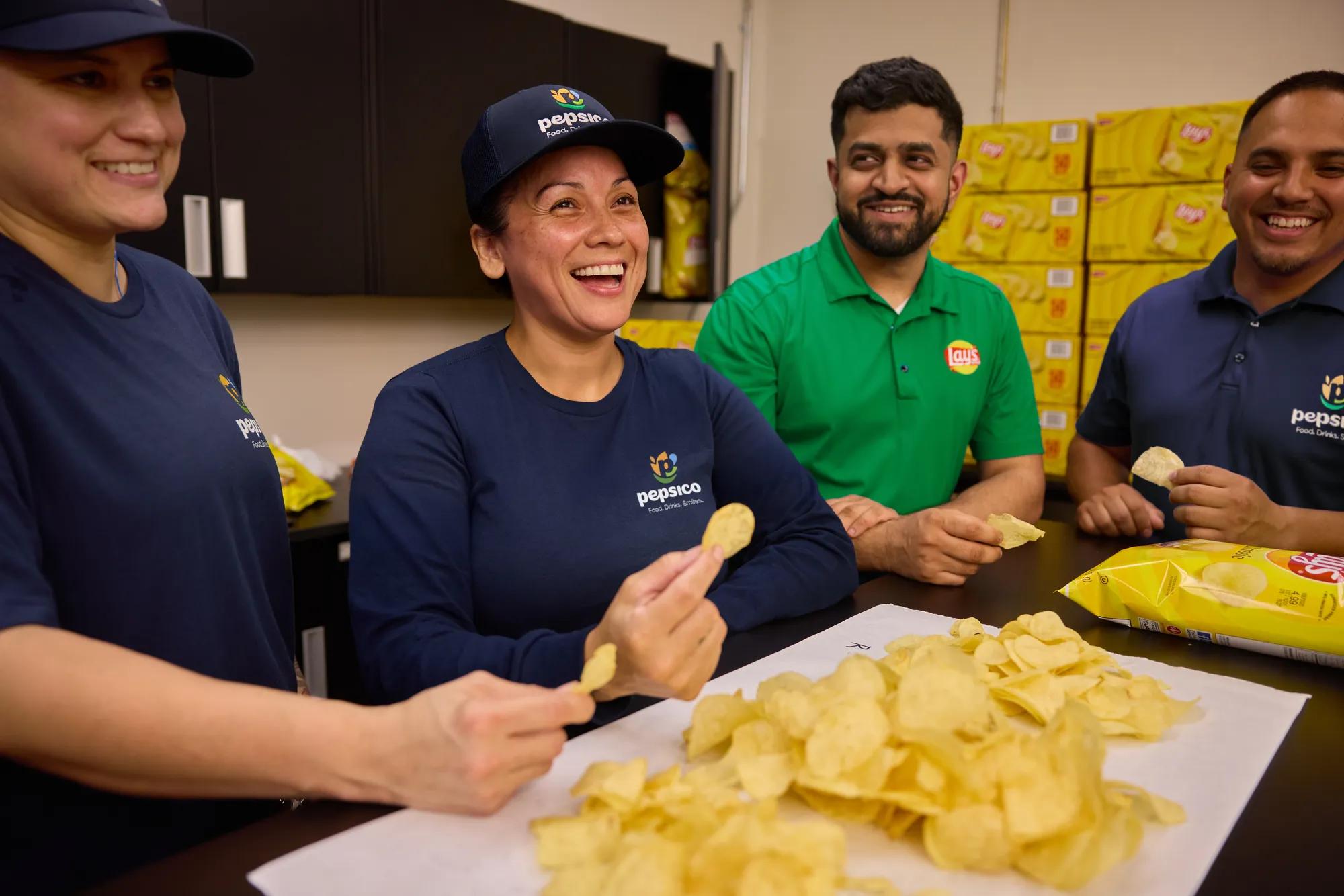 pepsico's net water positive infographic