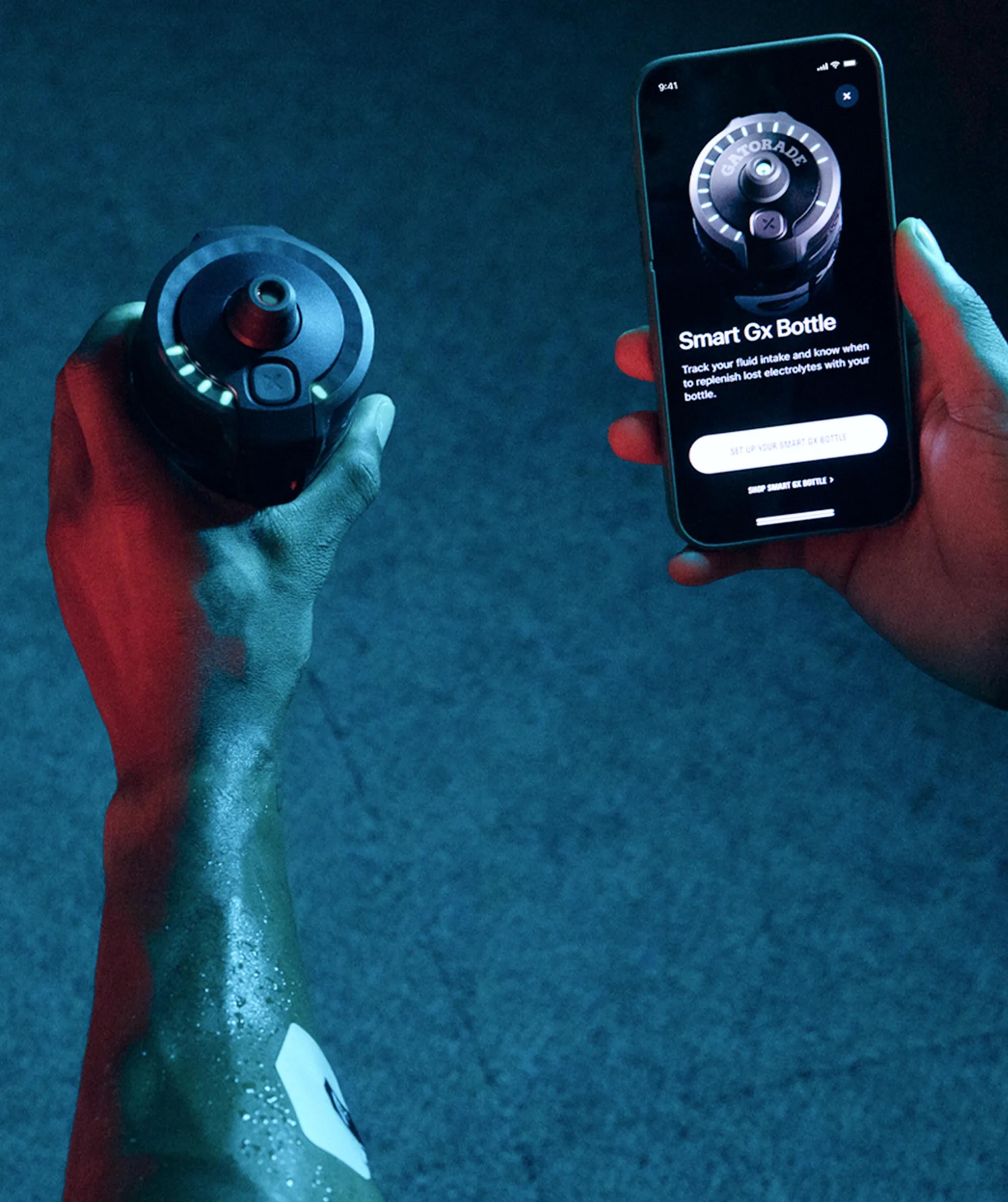 Smart Gx bottle product and app