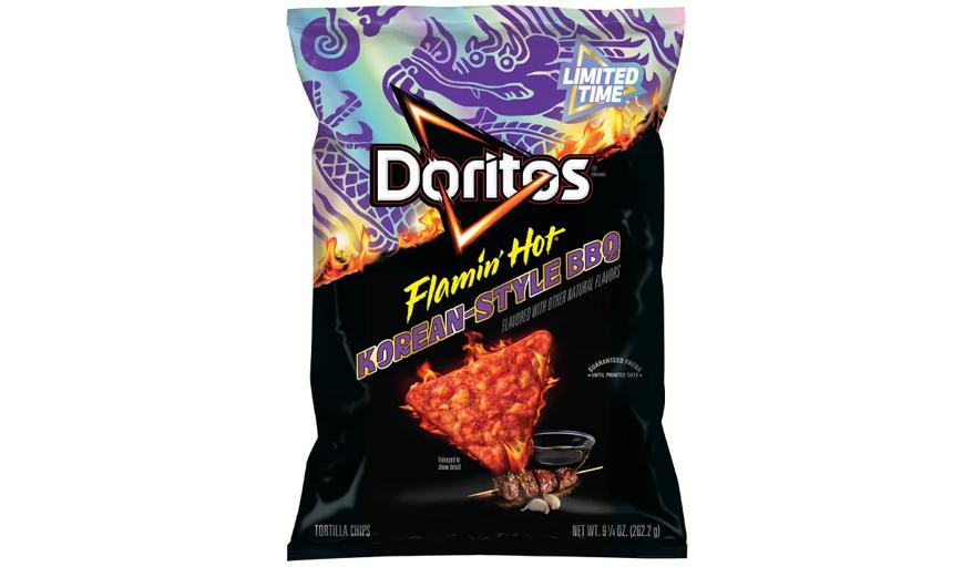 #3. Doritos Flamin’ Hot Korean-Style BBQ | Released in the U.S. in 2025