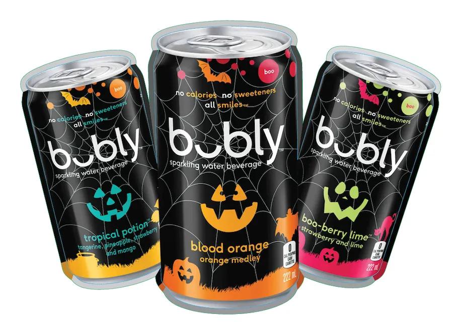 bubly halloween cans