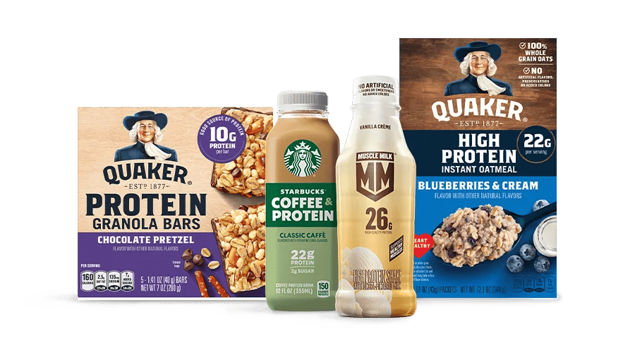 quaker-starbucks-muscle-milk-protein-products