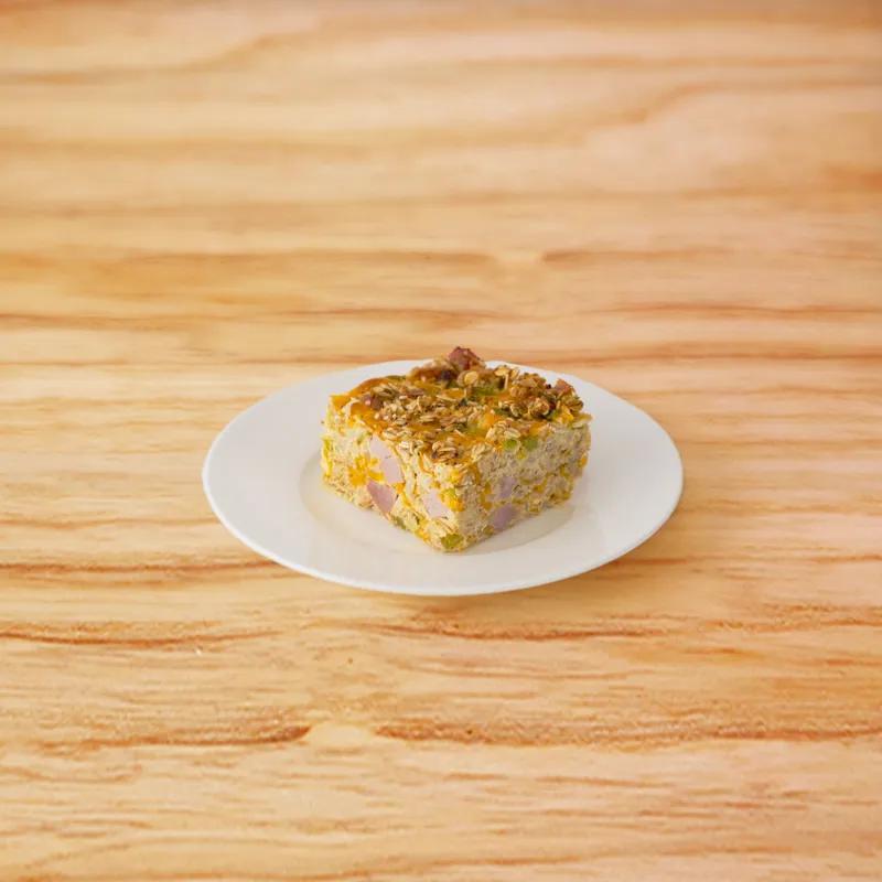 Denver Omelet Baked Oats Bar with Quaker Kettle Hearty Oats