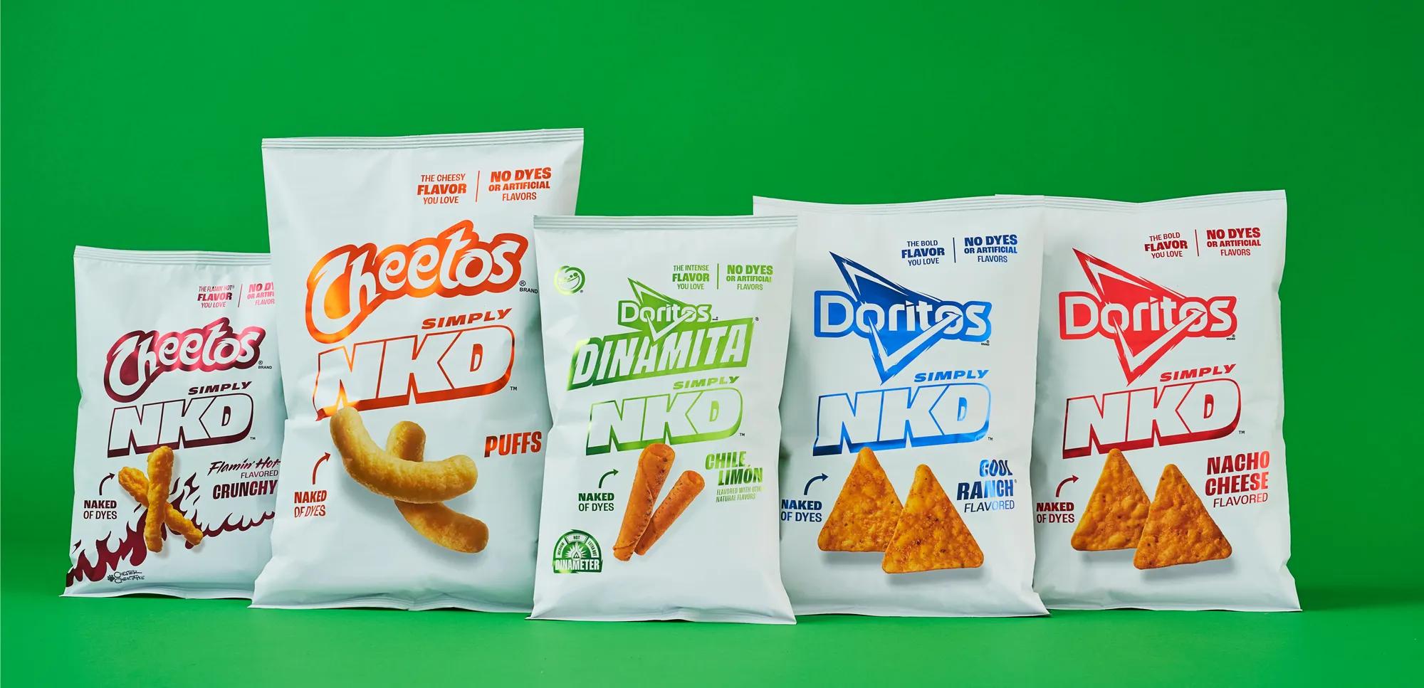 New Doritos® Dinamita® Simply NKD™ joins iconic flavors as the latest addition to the Simply NKD™ portfolio. Photo credit: Brielle Patton, D3 Studio.