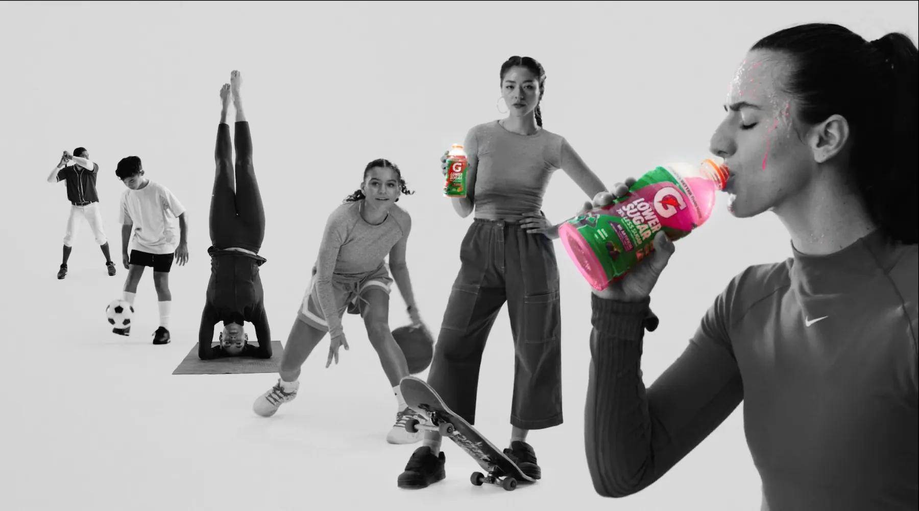 Gatorade Lower Sugar — Campaign Cast
