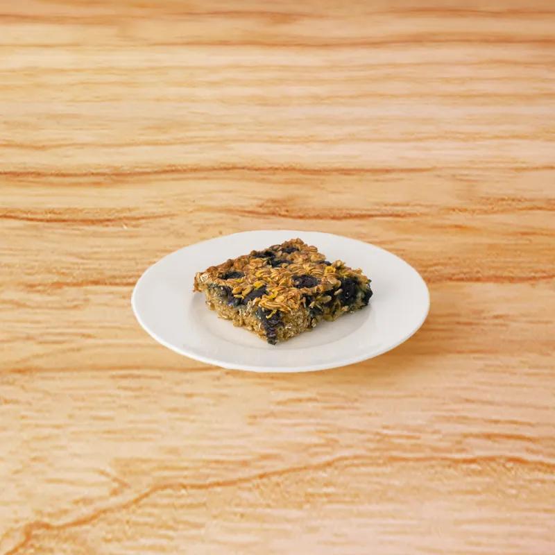 Blueberry Lemon Baked Oats Bar with Quaker Kettle Hearty Oats