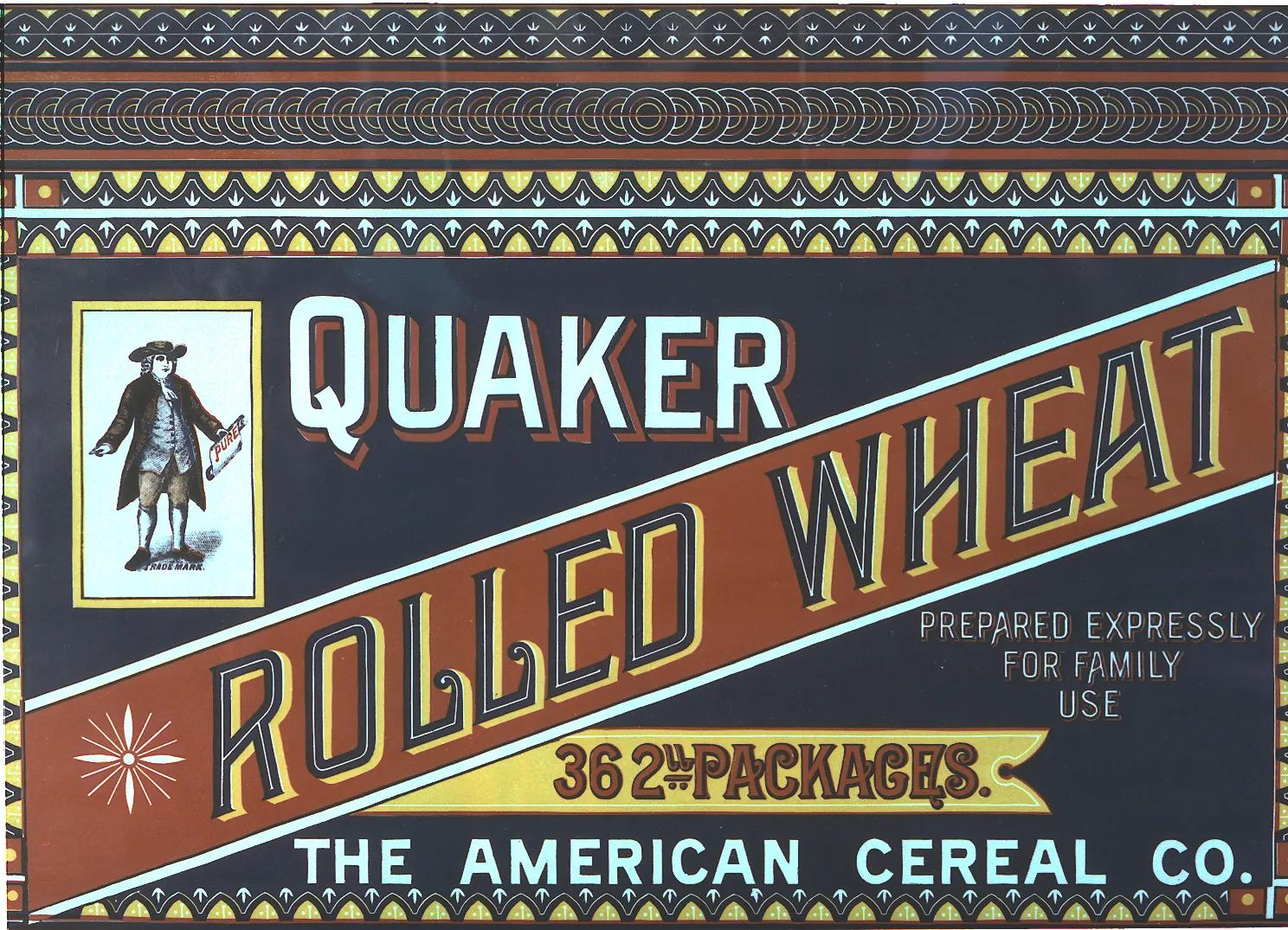 american cereal co rolled wheat