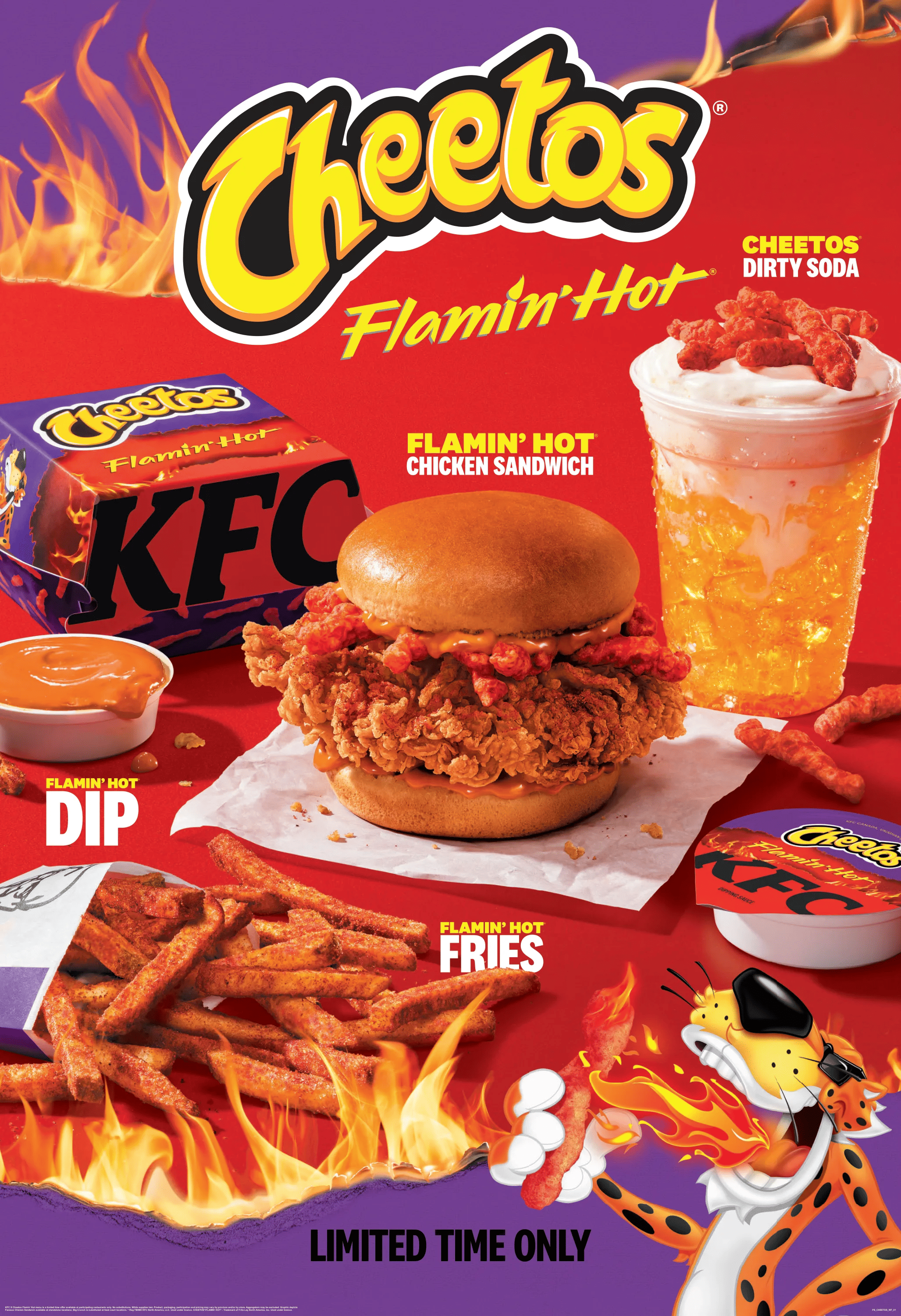 KFC x Cheetos FH Hero Visual