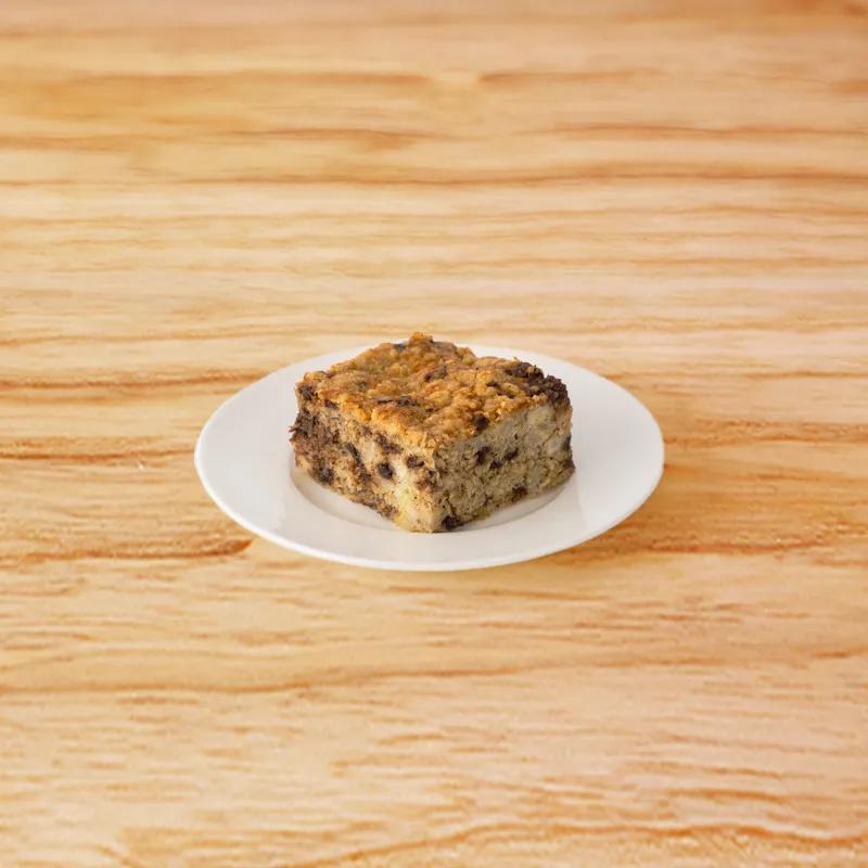 Banana Chocolate Swirl Baked Oats Bar with Quaker Kettle Hearty Oats