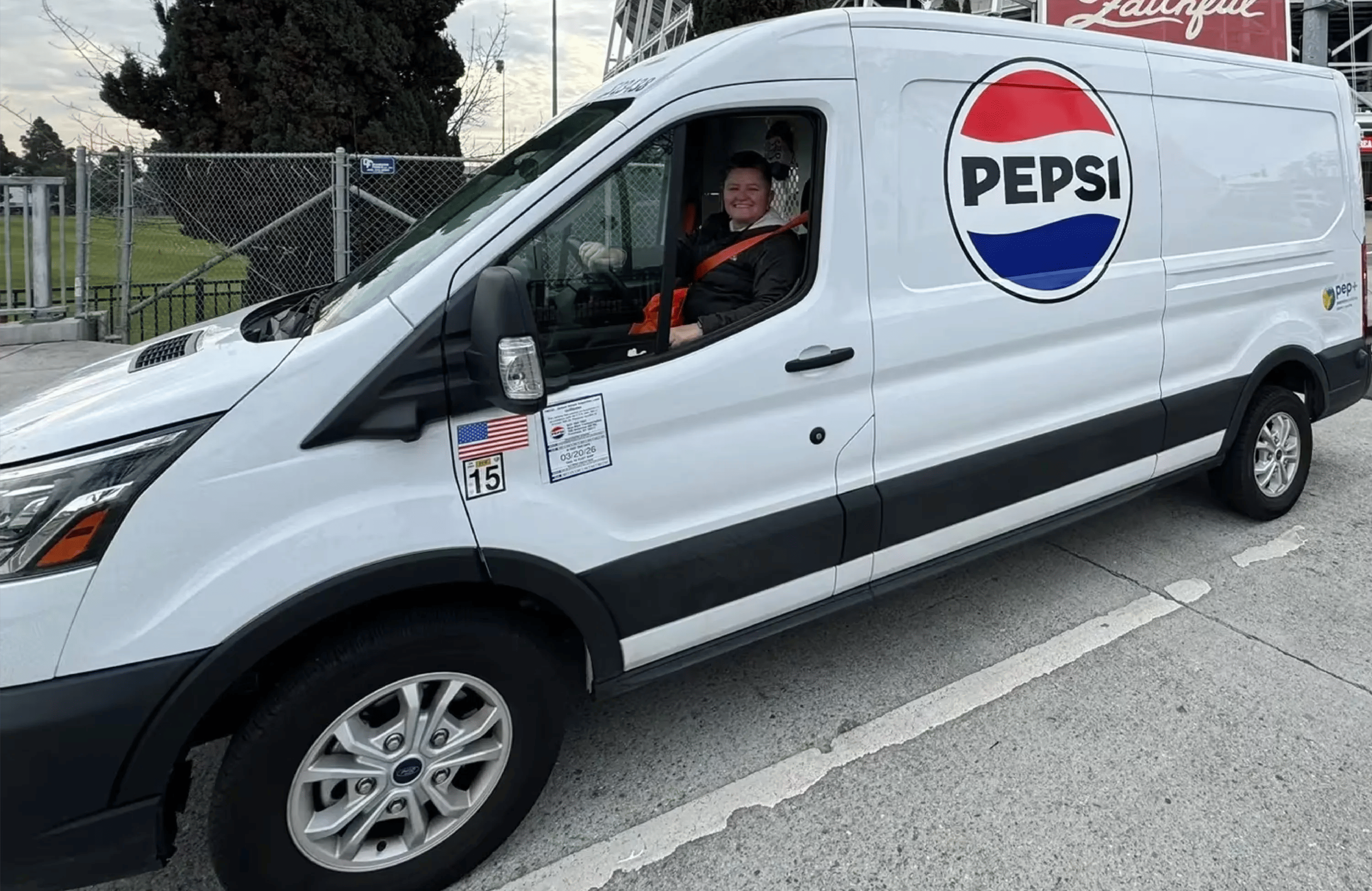 driver-pepsi-white-vehicle