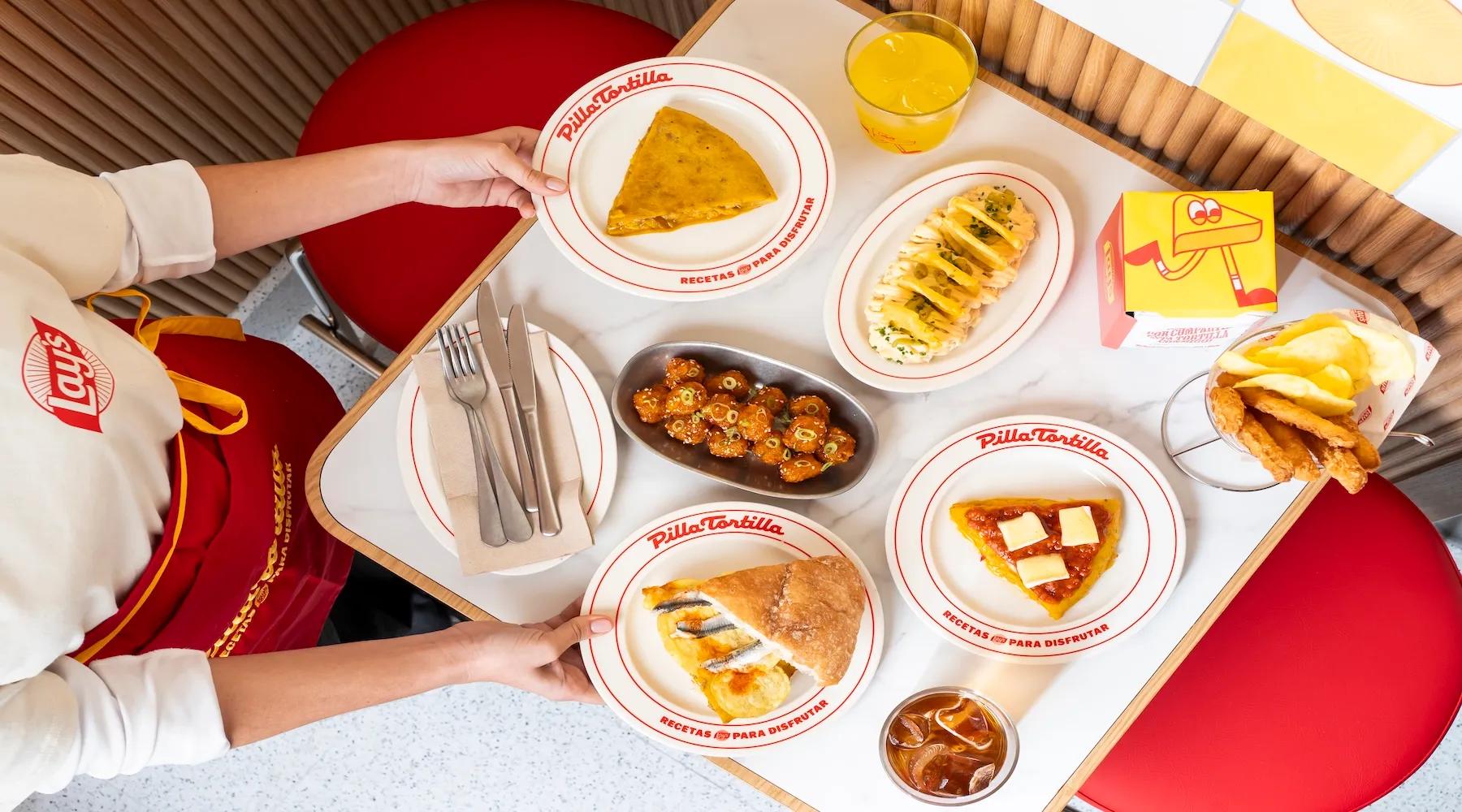 Pilla Tortilla mesa