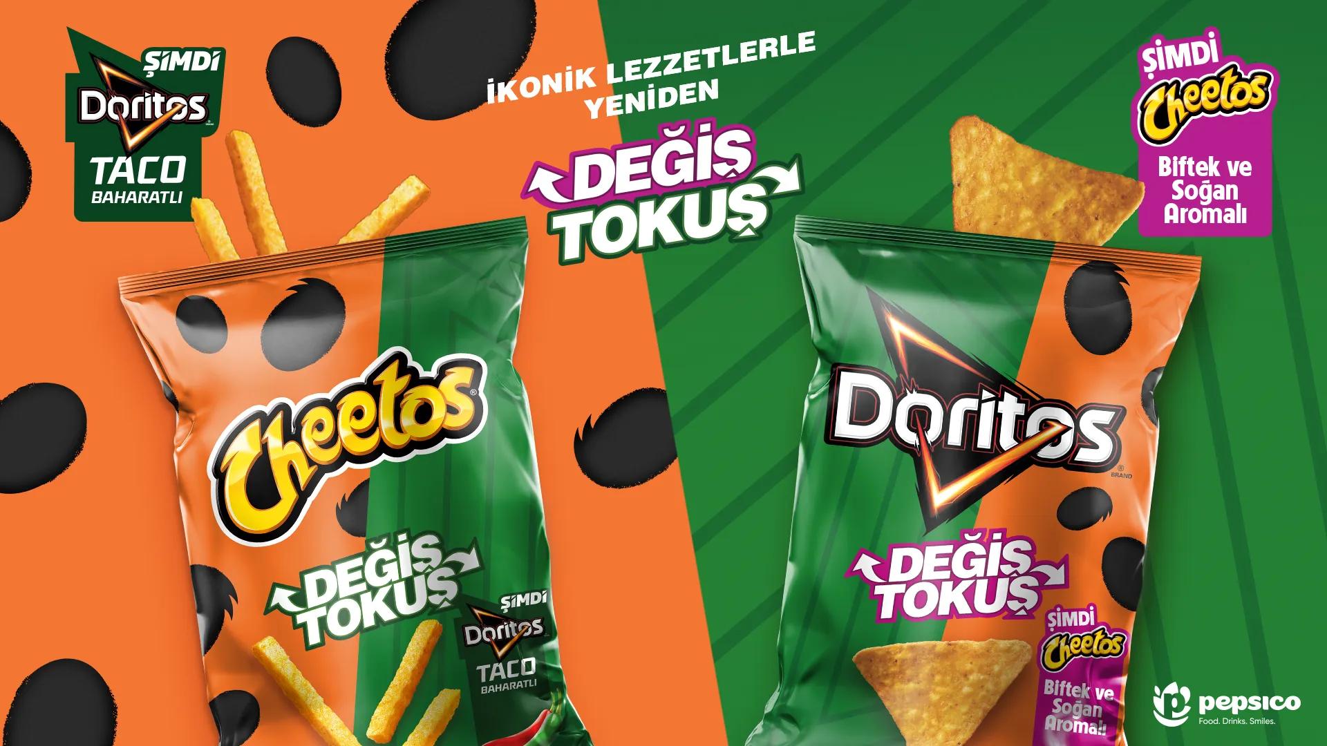 Turkiye Cheetos Doritos Flavor Swap